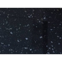 Бортик пристеночный треугольный ALPHALUX, звездная ночь глянец, 30*25 мм, L=4,1м, алюминий
