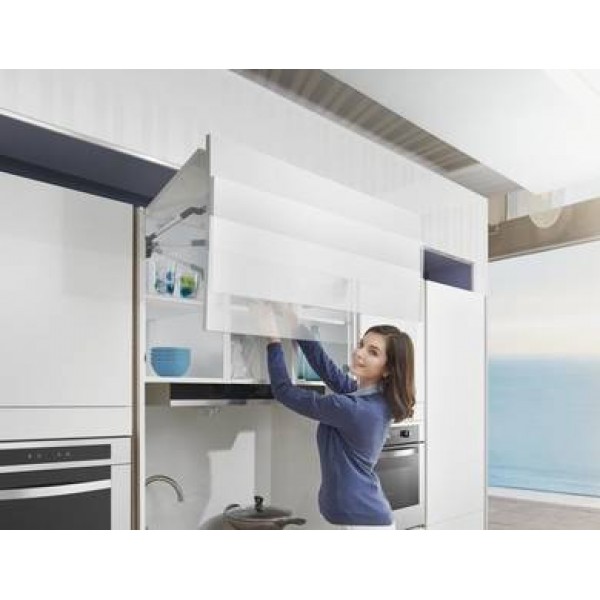 Комплект подъемного механизма TOP STAY ST для складных фасадов, индекс h=650-729 мм, нагрузка 7-11,6 кг, серый