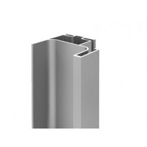 Профиль GOLA FIRMAX вертикальный боковой L=3000mm, алюминий серебро