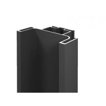 Профиль GOLA FIRMAX вертикальный средний L=3000mm, алюминий черный