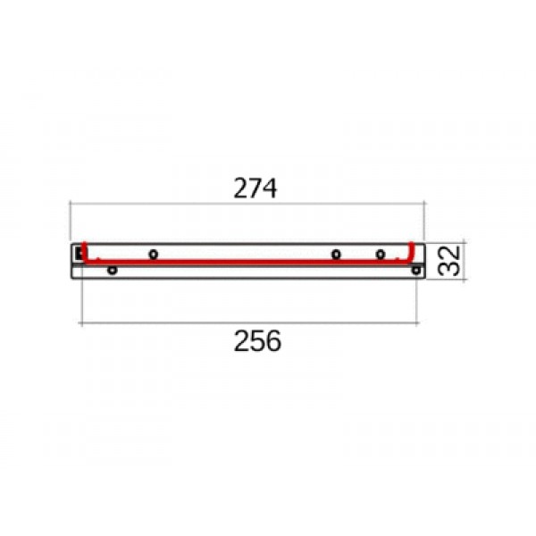 Посудосушитель для чашек Variant SV60PF16 568x275 хром, Vibo