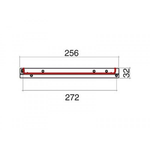 Посудосушитель для чашек Variant SV80PF16 768x275 хром, Vibo