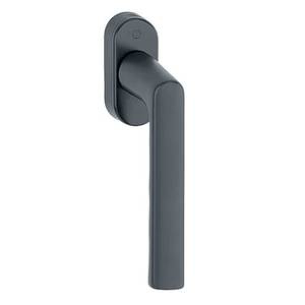 Ручка оконная алюминиевая HOPPE Hamburg, штифт vario fit 32-42 мм, 45°, 2 винта М5х45, 2 винта М5х50, черный матовыйF9714M Ручка оконная алюминиевая HOPPE Hamburg, штифт vario fit 32-42 мм, 45°, 2 винта М5х45, 2 винта М5х50, черный матовыйF9714M