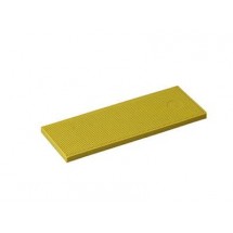 Пластина рихтовочная Bistrong 100x30x4, желтая