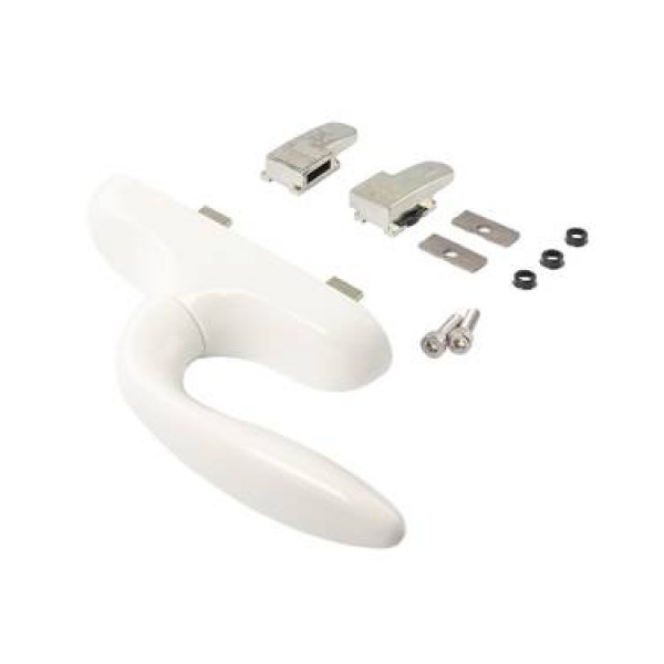 Ручка оконная 1002.00 двухзахватная, бел. RAL9016 Ручка оконная 1002.00 двухзахватная, бел. RAL9016