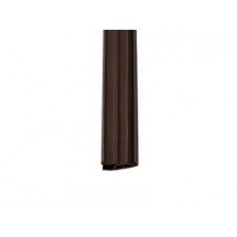 Уплотнитель для деревянных евроокон DEVENTER на наплав створки, ширина паза 3 мм, ТЭП, темно-коричневый